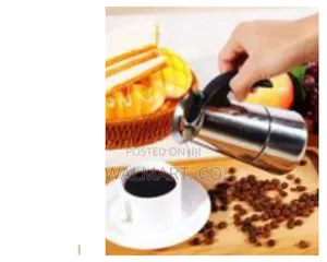 Classic Stainless Steel Stovetop Expresso Maker