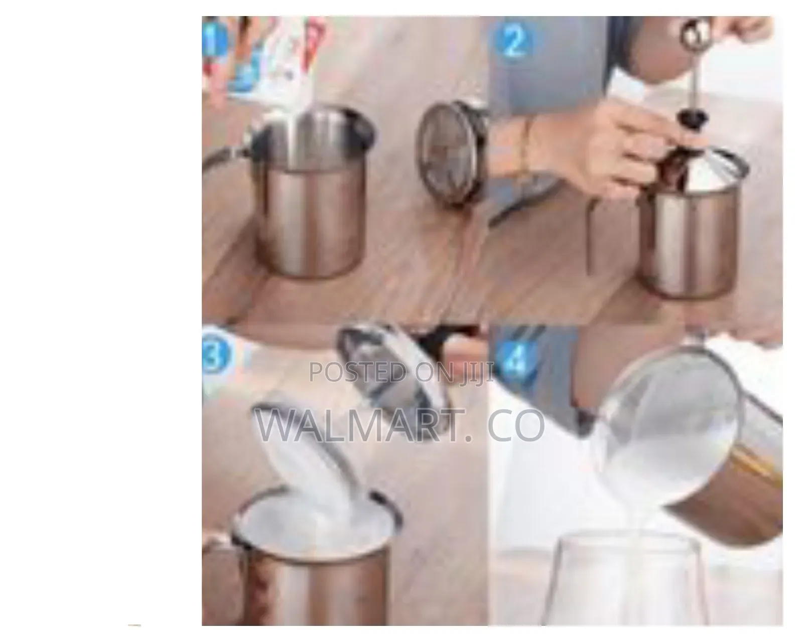 Stainless Steel Manual Milk Frother/Foam