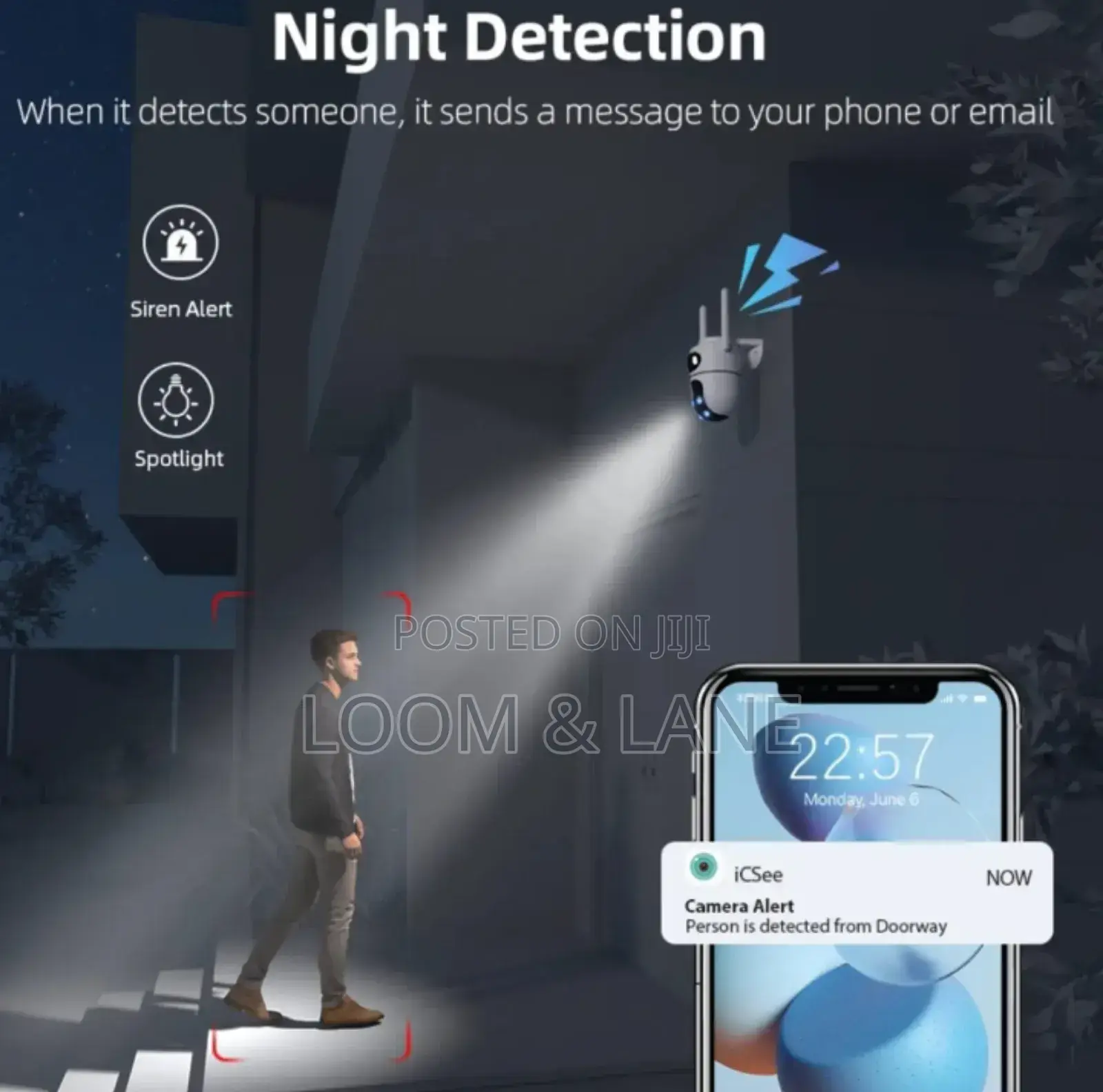 Multi-Lens View Camera, an Outdoor and Indoor Wi-Fi Smart Camera
