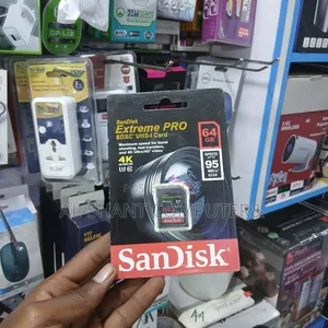 Extreme Pro 64gb Sd Card/ Sandisk Memory Card