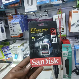 Extreme Pro 64gb Sd Card/ Sandisk Memory Card