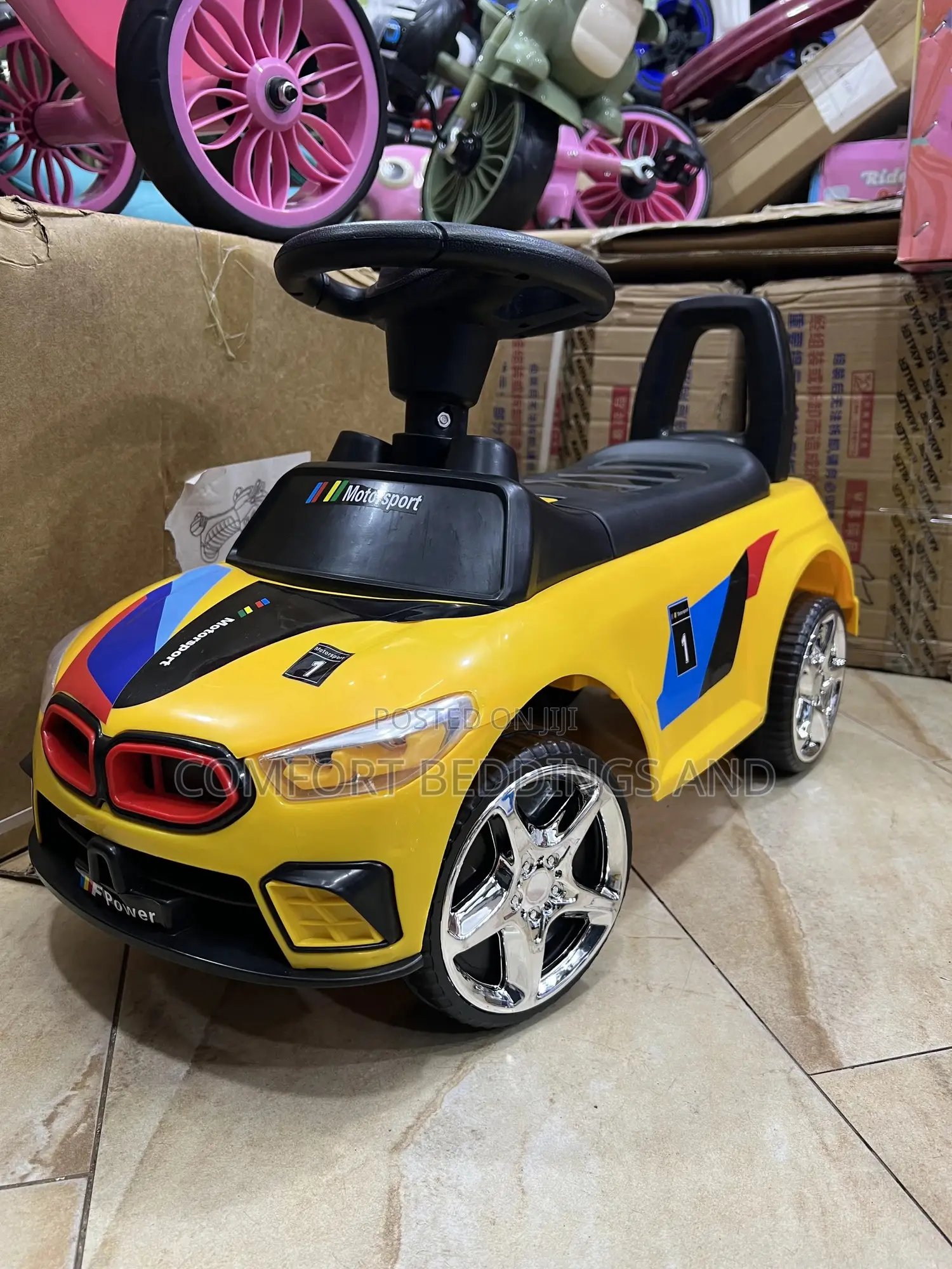 Baby Musical Push Car 1 To 4 Years