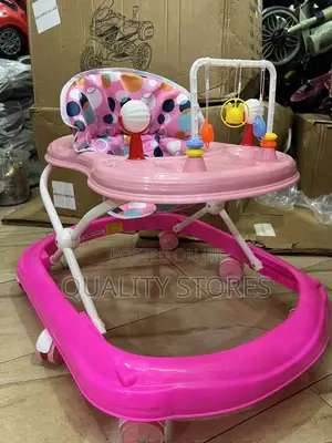 Rod Baby Walker Pink