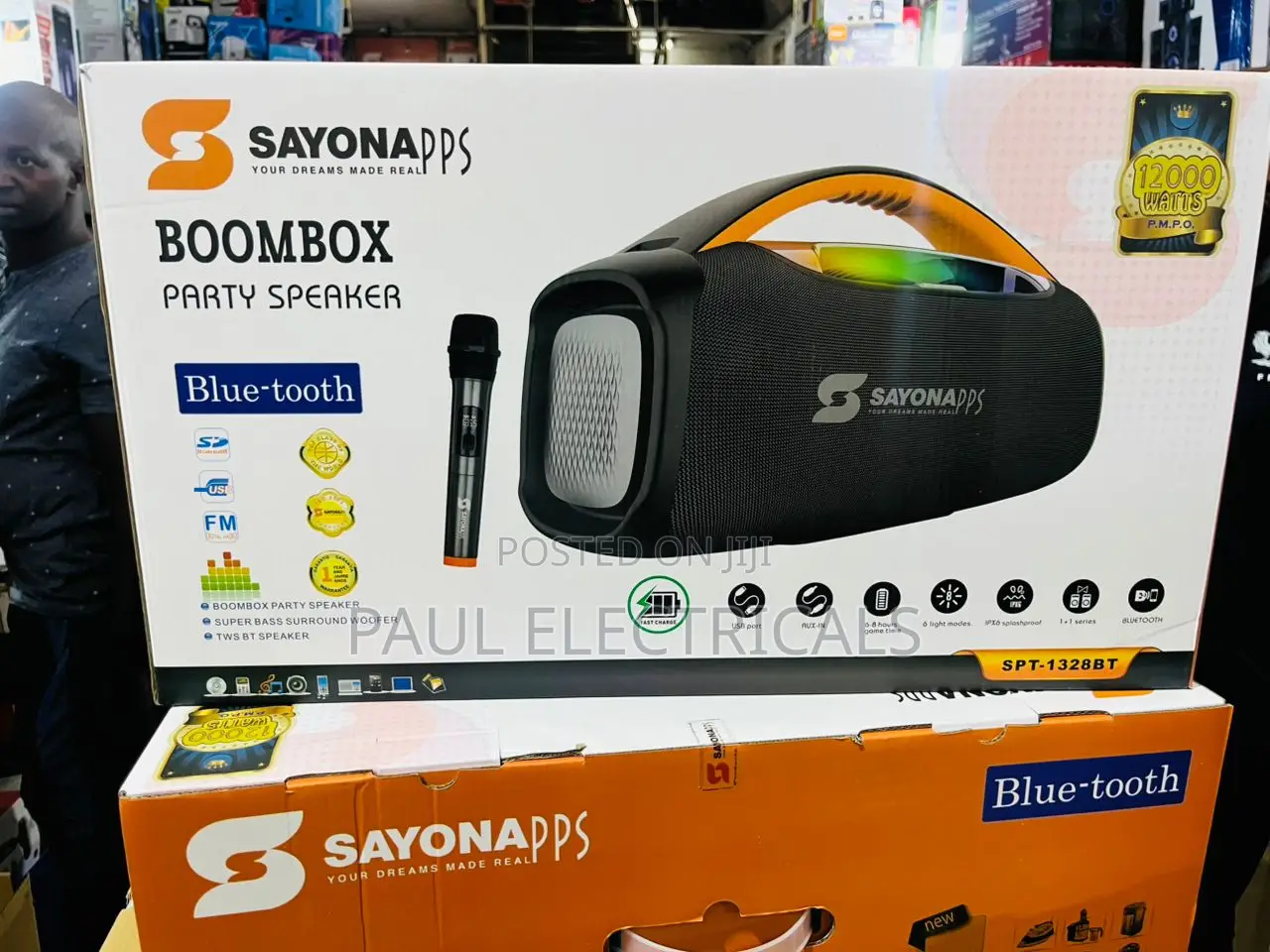 Sayona Boom Box Party Speaker
