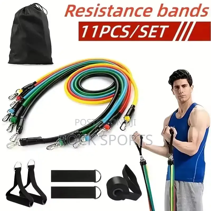 11pc Resistance Bands Set