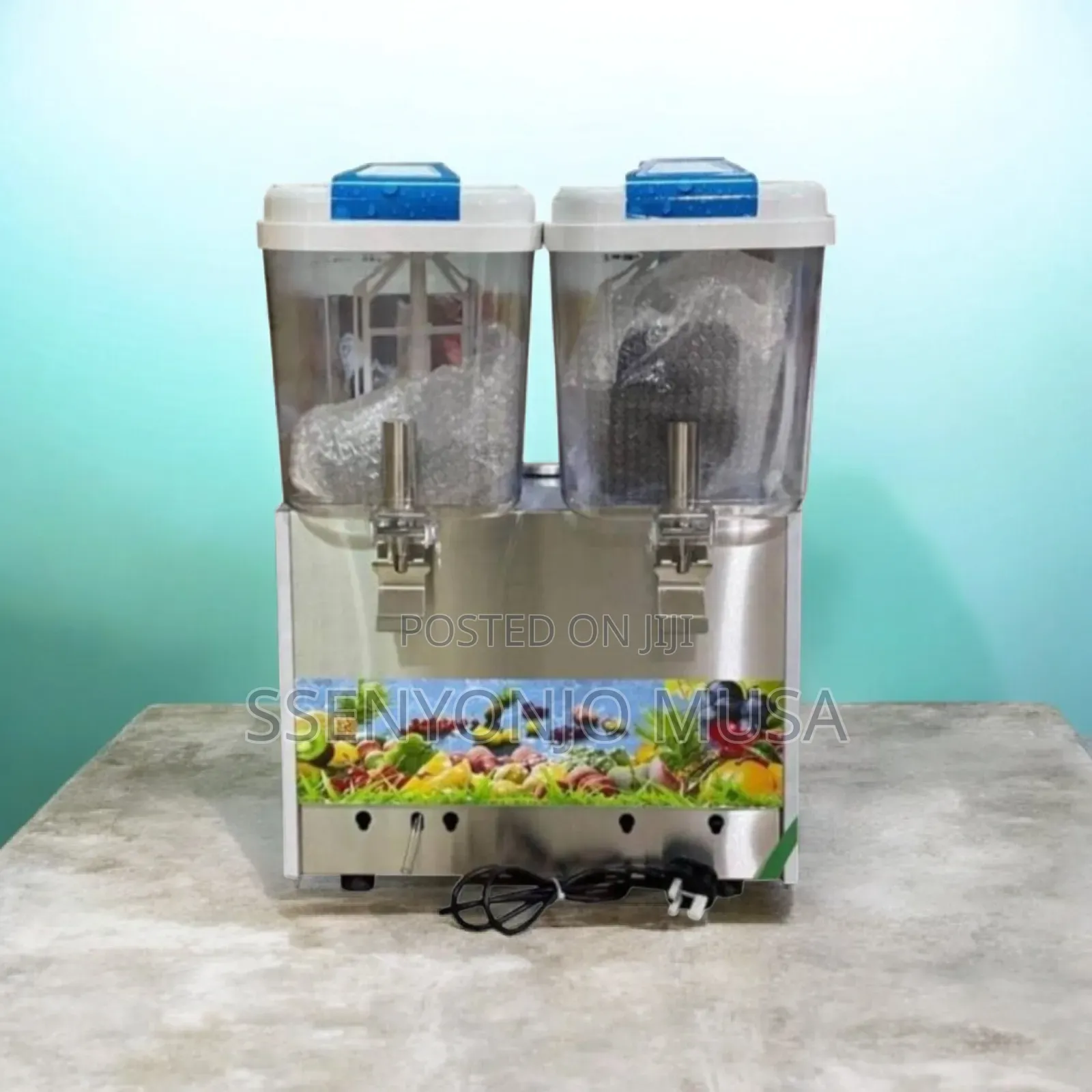 Pixel Double Tank Juice Dispenser | 2 Taps, Dual Compartment