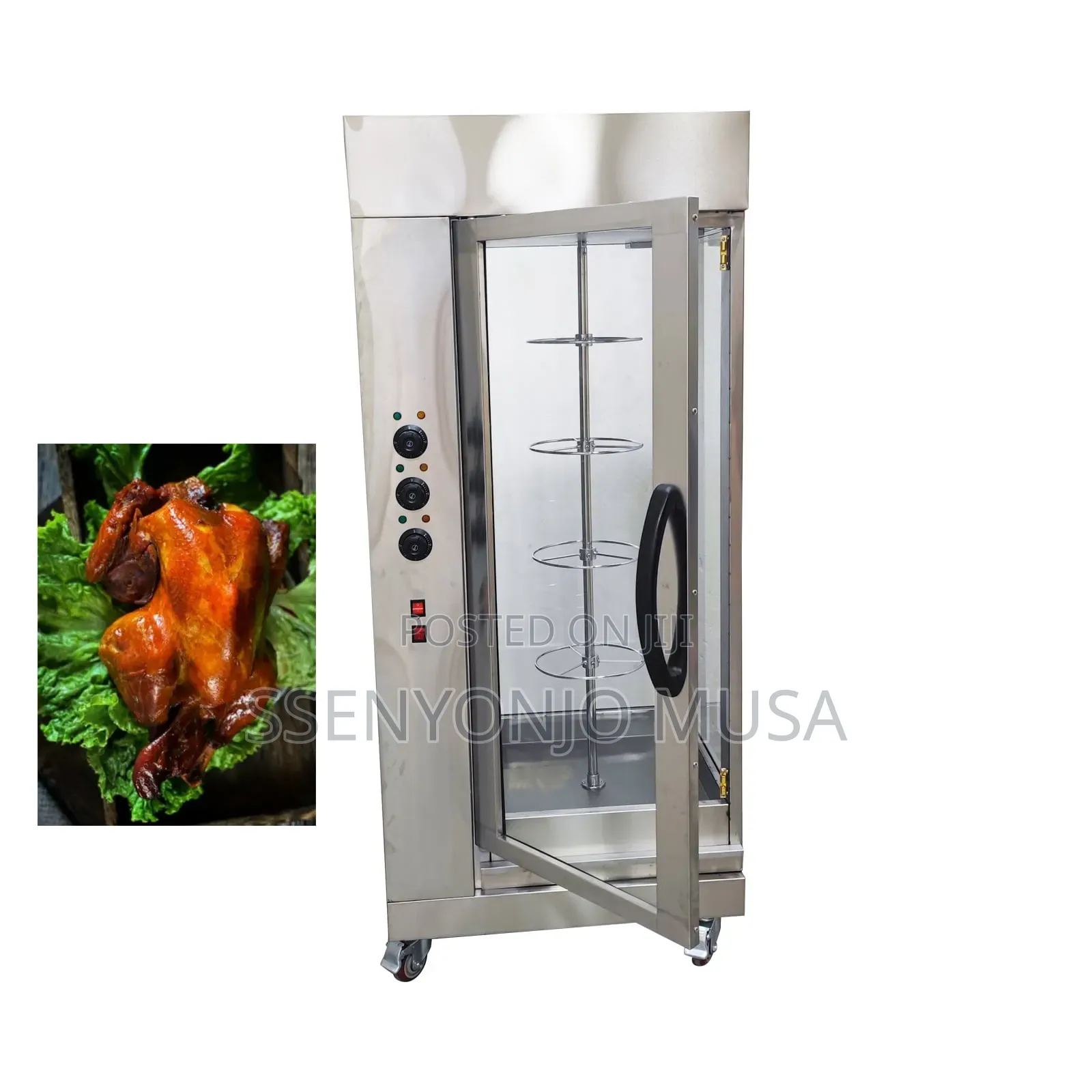 Tansik Commercial Electric Chicken Rotisserie Oven – 8kw Single Phase.