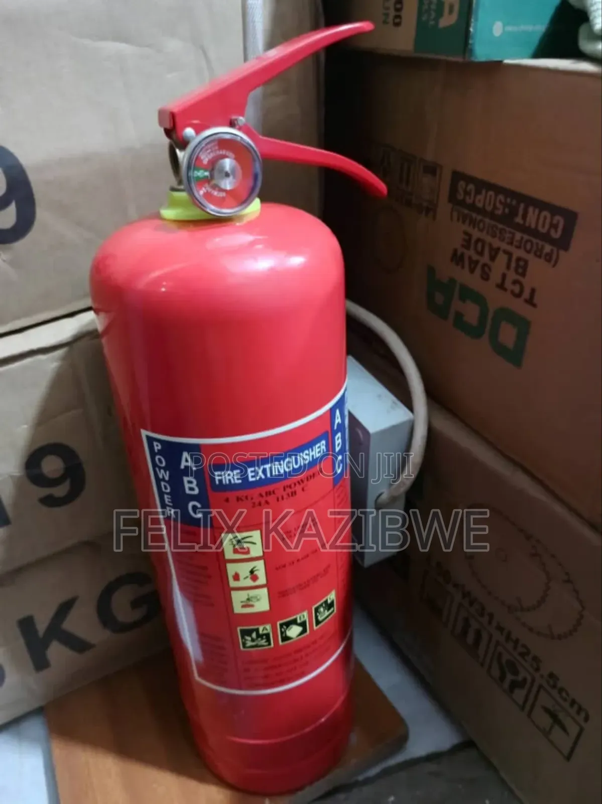 4kg Abc Dry Powder Fire Extinguisher.