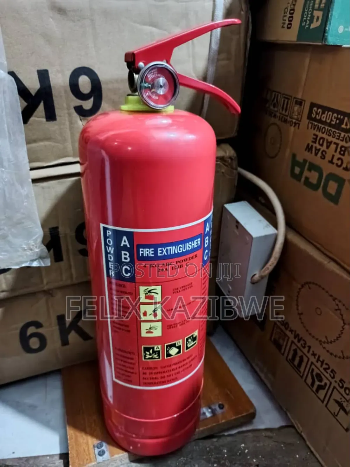 4kg Abc Dry Powder Fire Extinguisher.