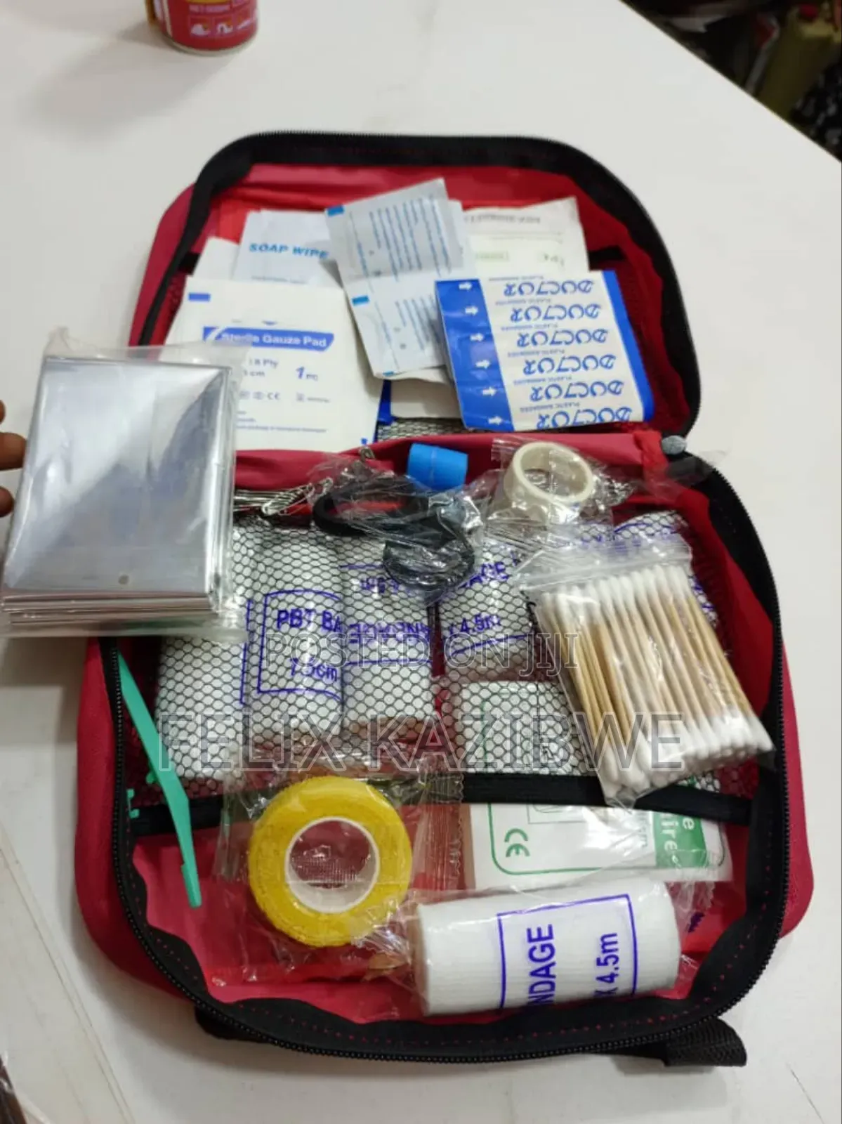 Portable First Aid Kit.