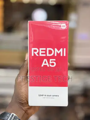 New Xiaomi Redmi A5 4G 64 GB Black