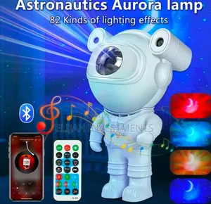 Space Decor Astronaut Speaker Projector