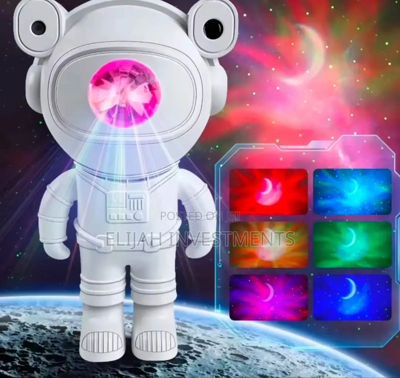 Space Decor Astronaut Speaker Projector