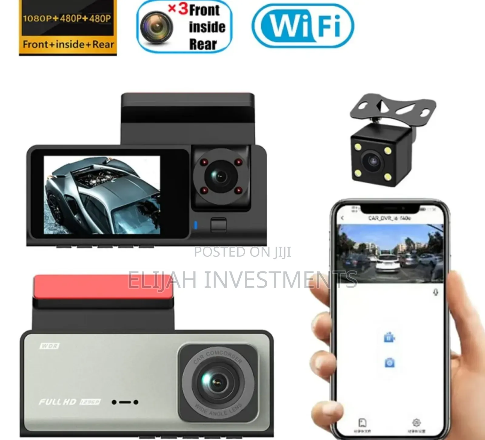 Multi-Channel Super Hd Traffic Recorder (Dash Cam)