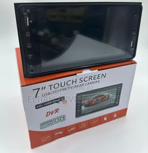 7-Inch Double Din Car Multimedia Mp5 Player With a Touchscreen Display