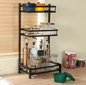 3-level Metal Kitchen Countertop Organizer Shelf