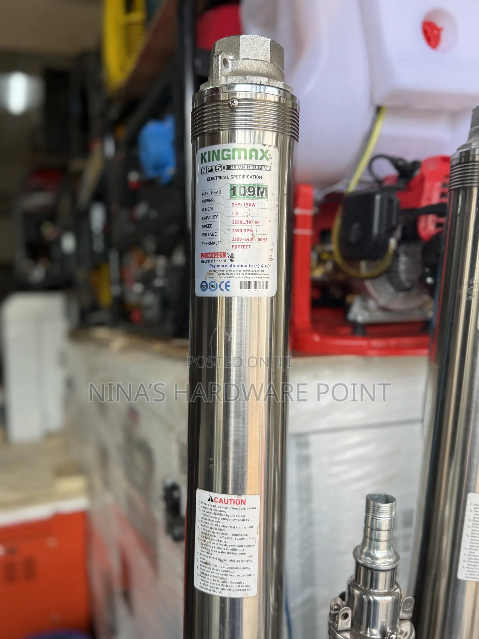 Water Pump Kingmax 109meters