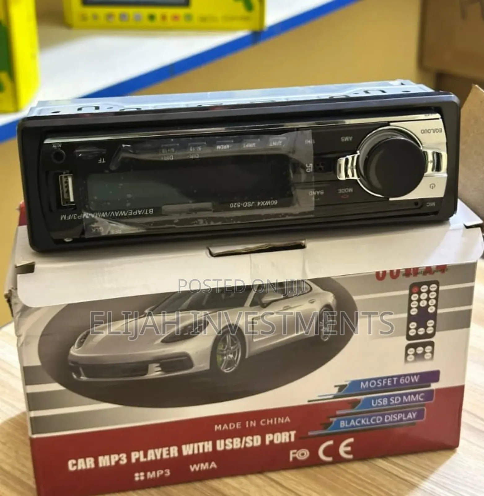 JSD-520 Car Mp3 Player With Usb/Sd Port.