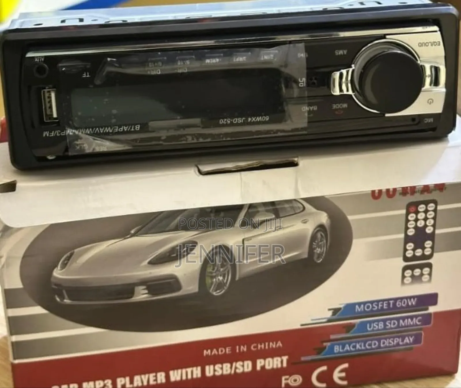 JSD-520 Car Mp3 Player With Usb/Sd Port.