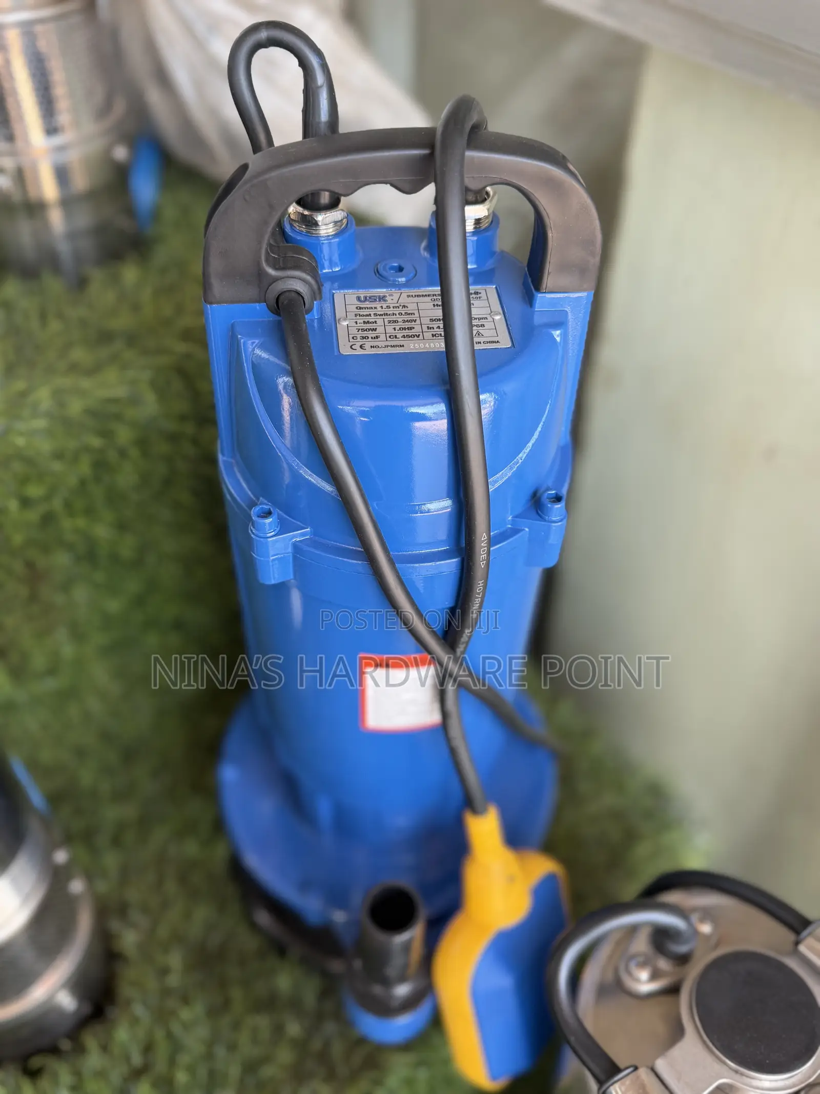 Water Pump 32mtrs Blue Usk