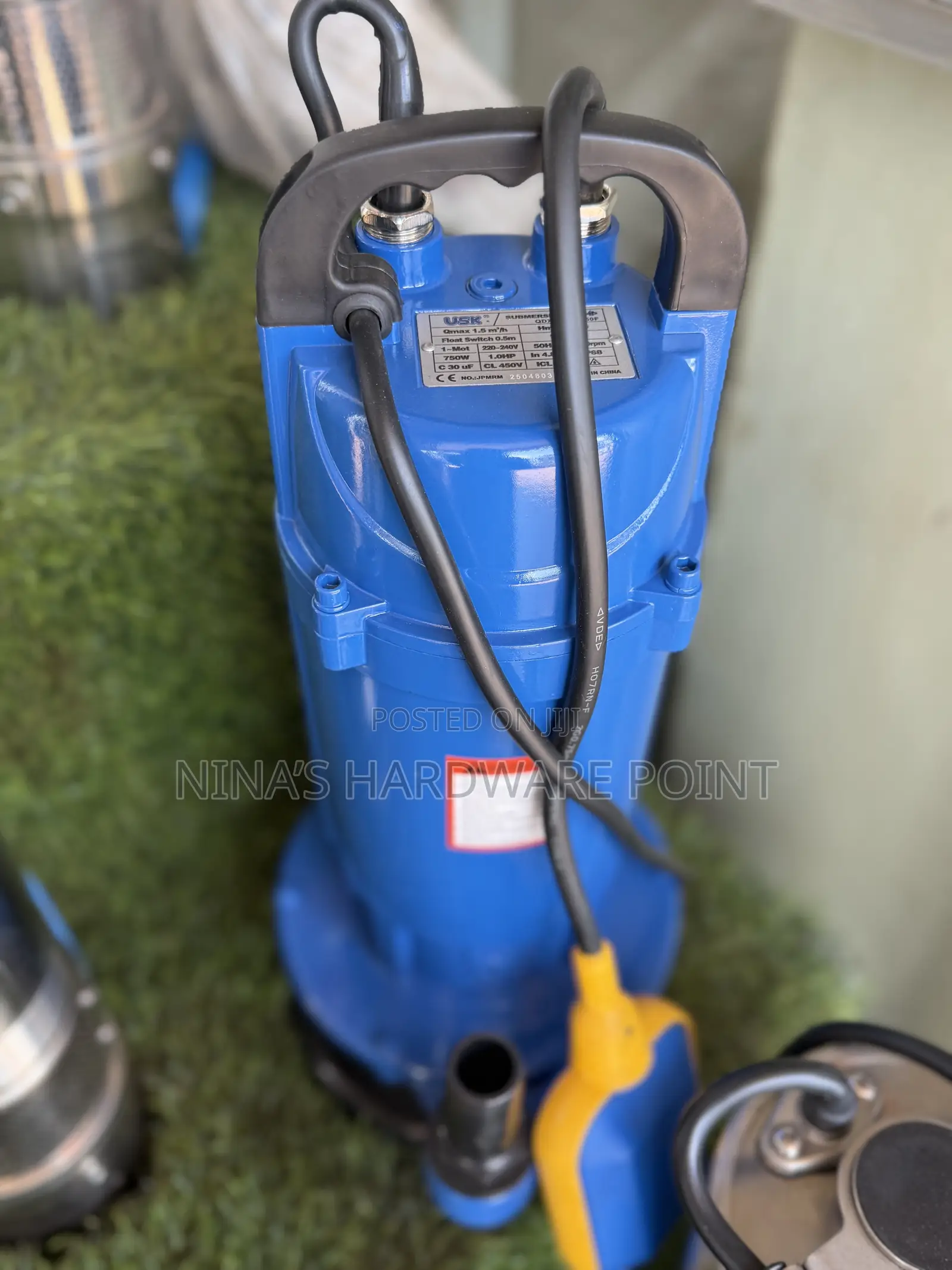 Water Pump 32mtrs Blue Usk