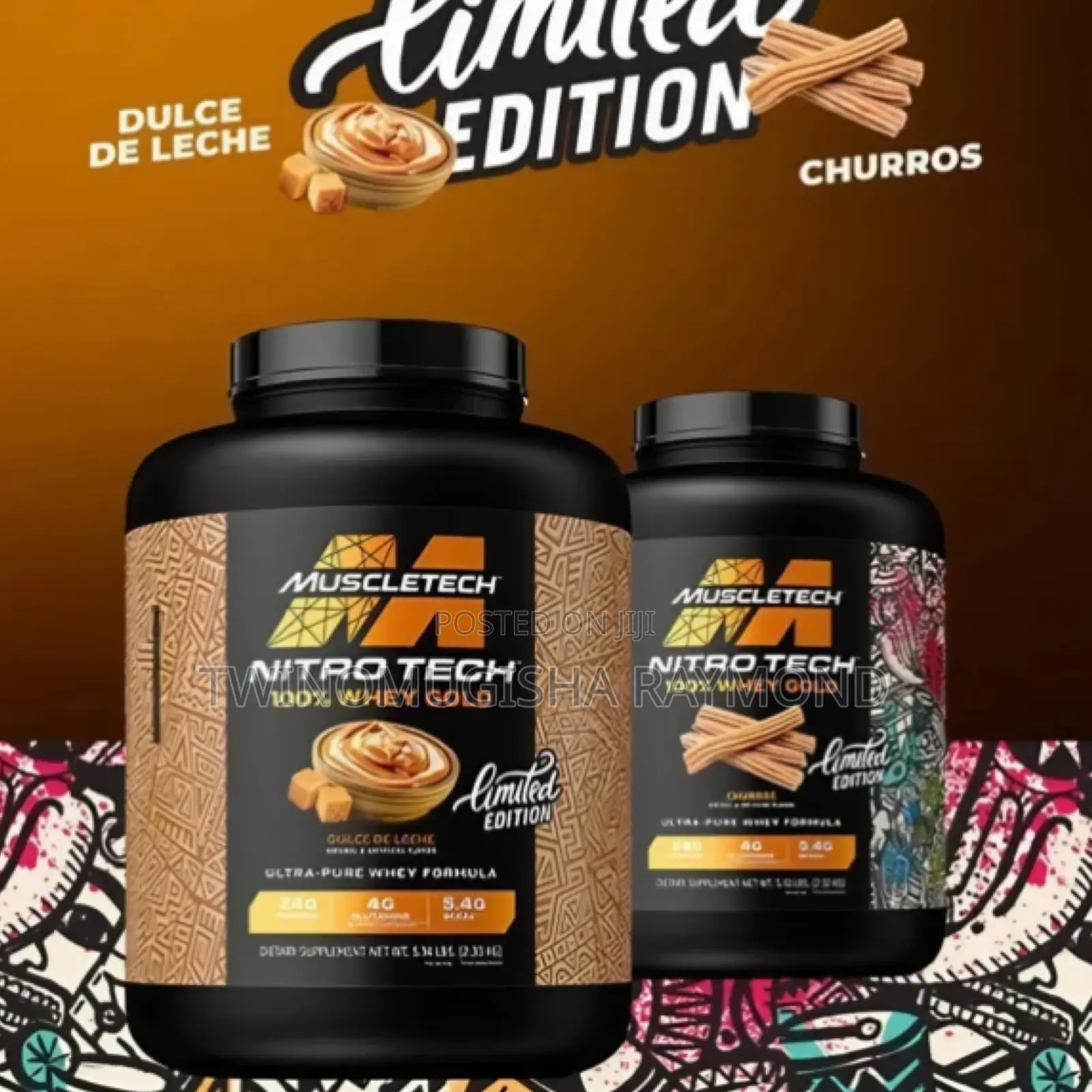 Nitrotech 100% Whey Gold 2.3kgs (Muscletech)