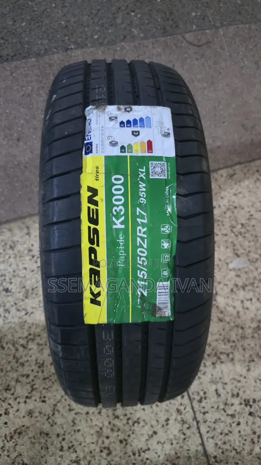 215/50zr17 Tye Real Original Kapsen Brand New Tyres