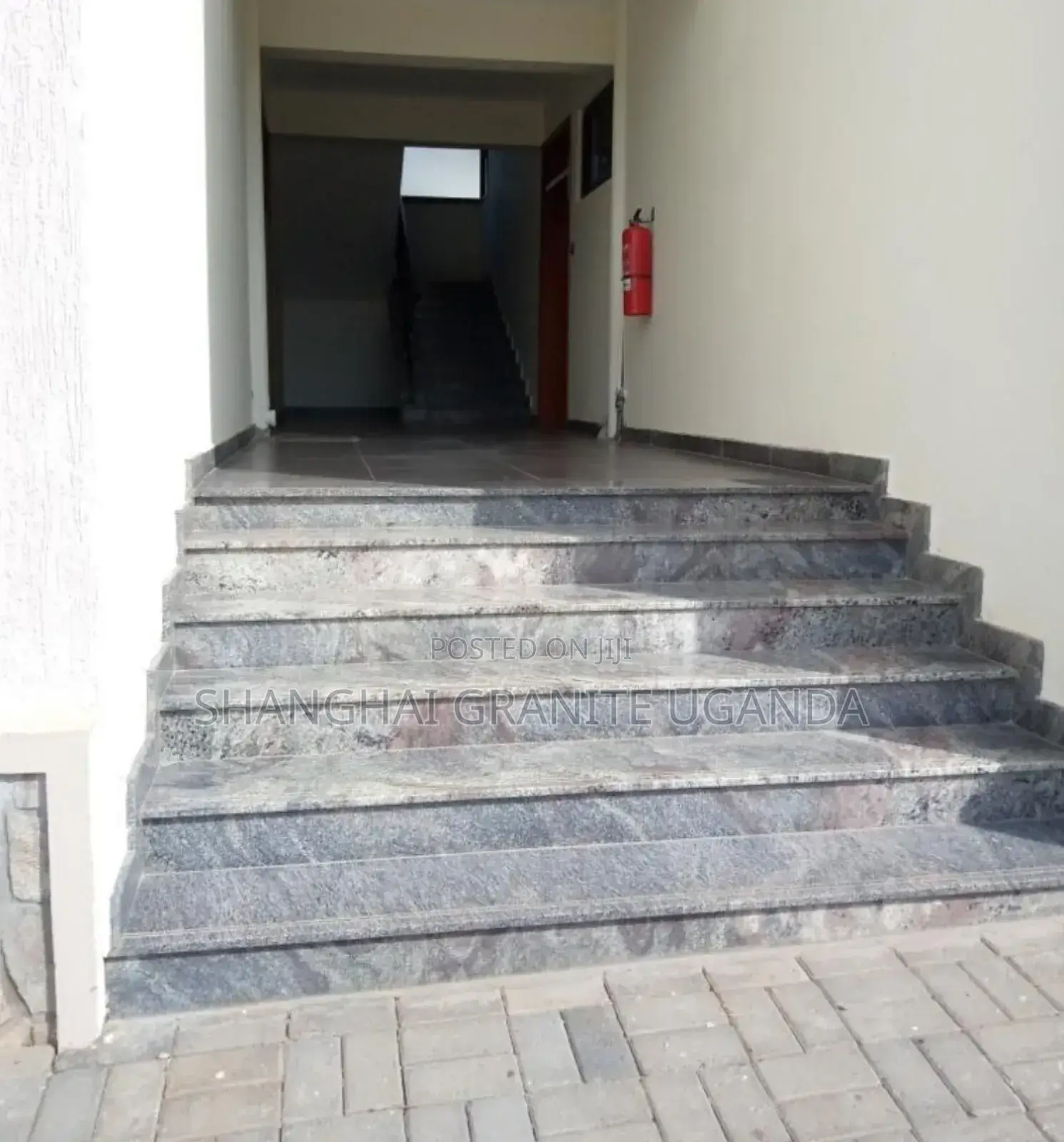 Granite Staircase and Floor Finishing