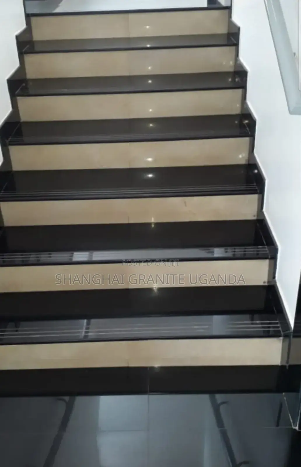 Granite Staircase and Floor Finishing