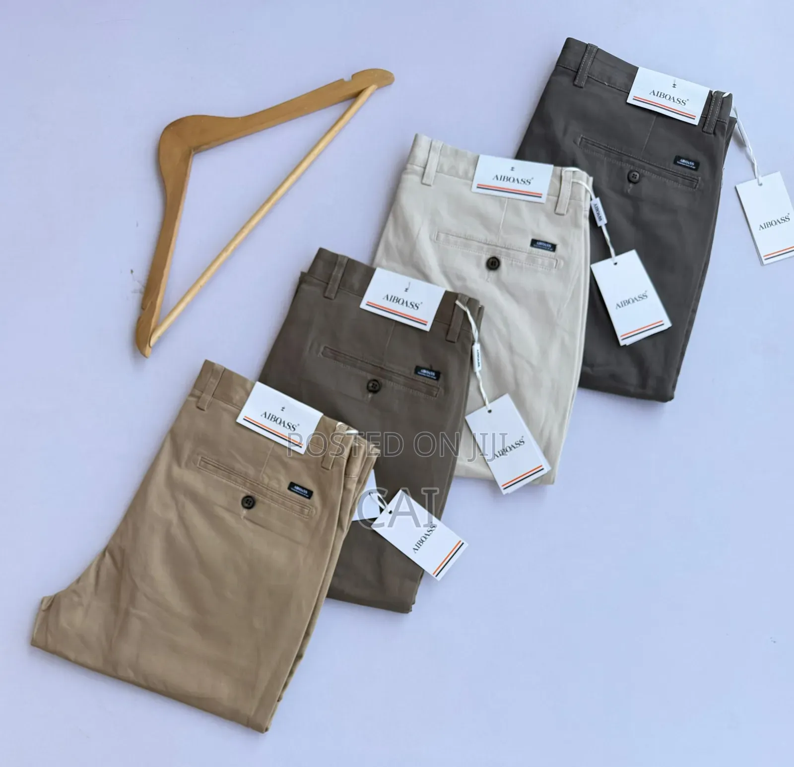 Men's Vip Brand Cotton Khaki Trousers