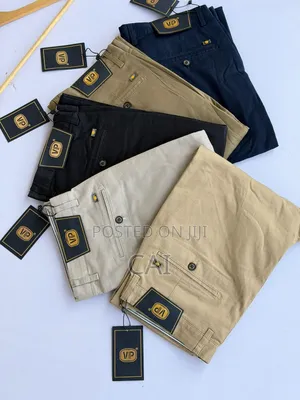 Men's Vip Brand Cotton Khaki Trousers