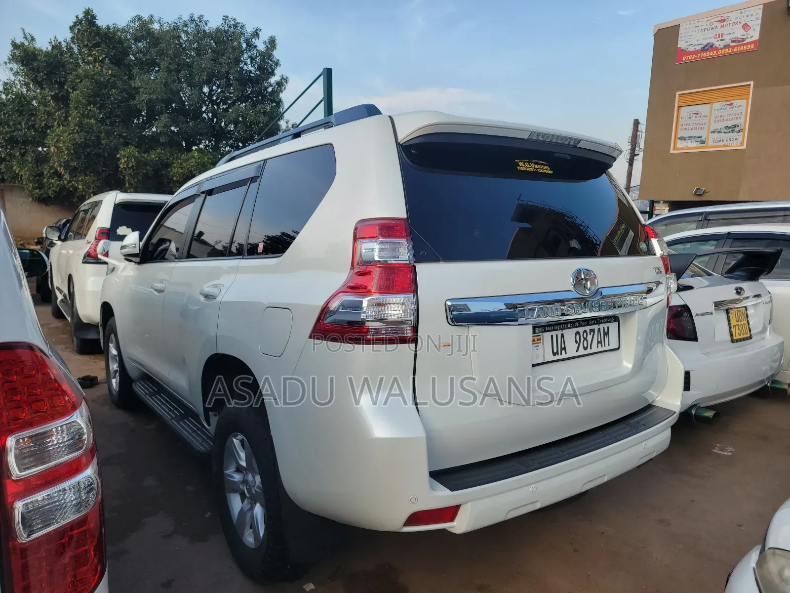 Toyota Land Cruiser Prado 2018 White