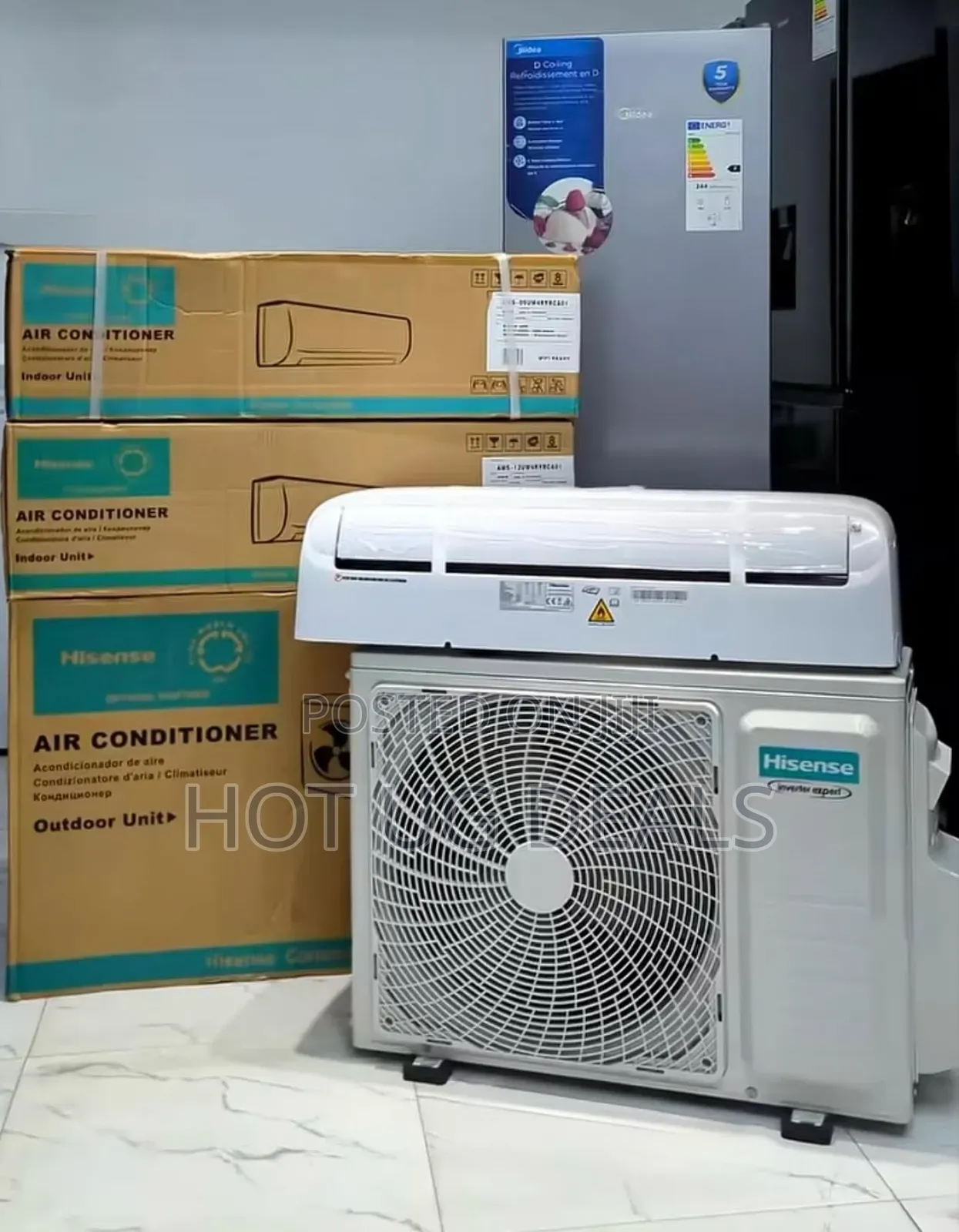 Hisense 9000btu 2.5kw R32 A++/A+ Wall Split Air Conditioner -white..