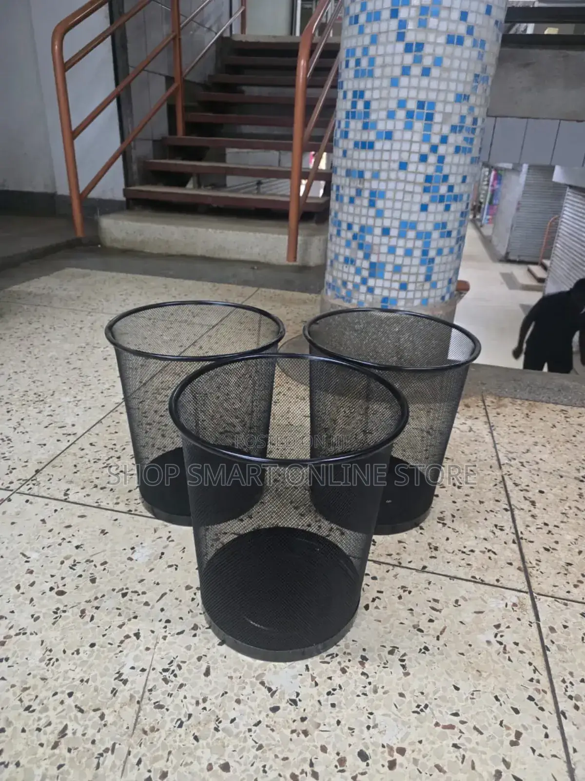 Wire Mesh Dust Bins
