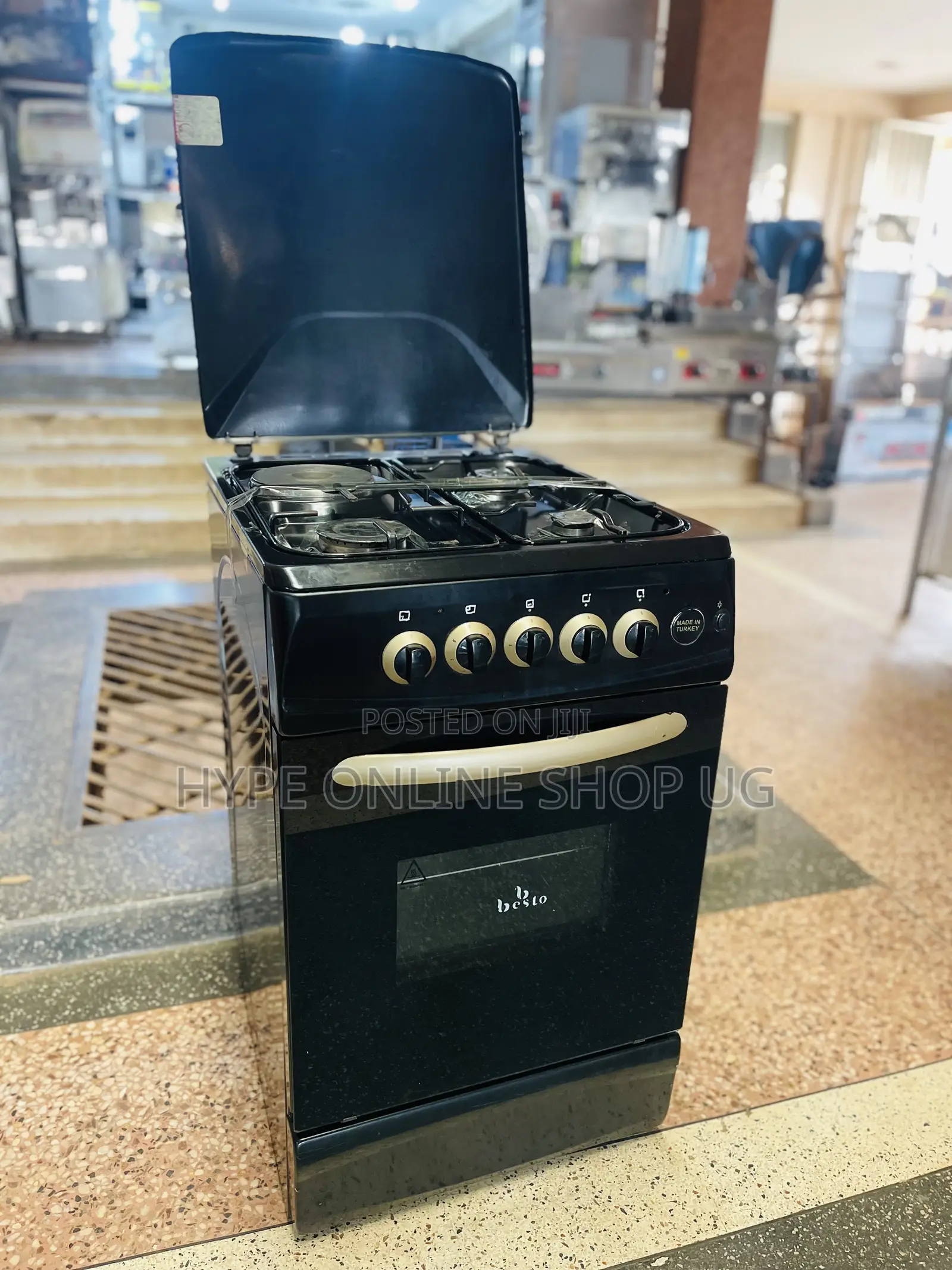 Besto Imported Used Cooker 3+1,Gas and Electric