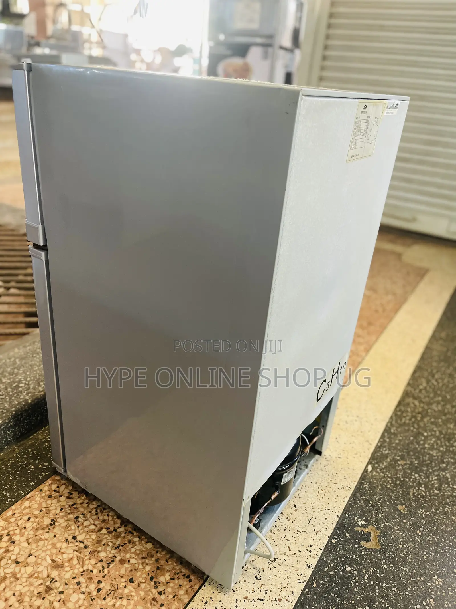 Adh Imported Used Silver Fridge 120l,Double Door