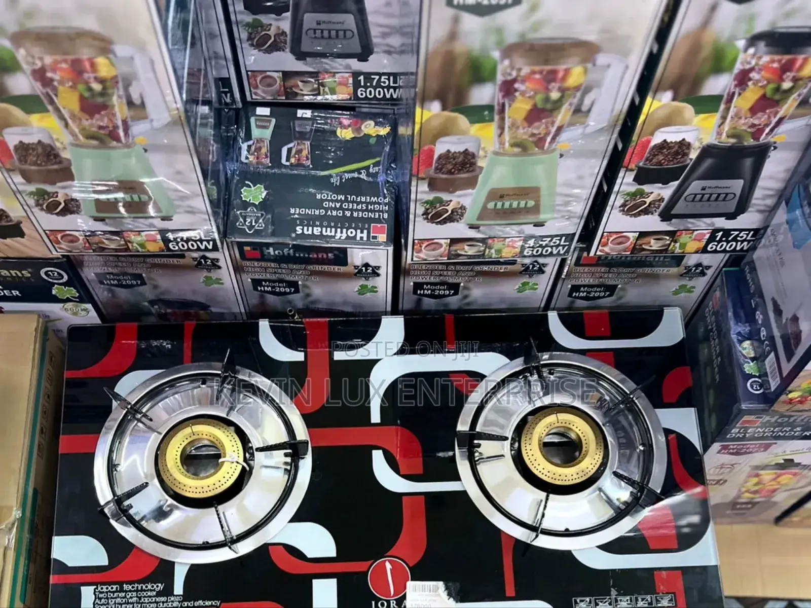 Automatic Gas Plate Double
