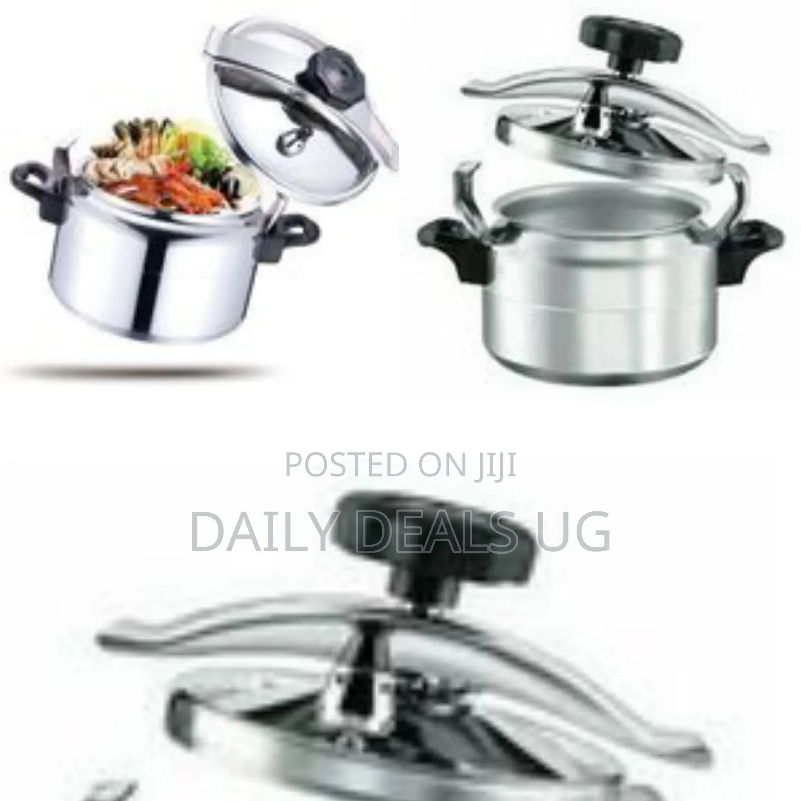 Aluminum Pressure Cooker (3 Litres) - Multicolor