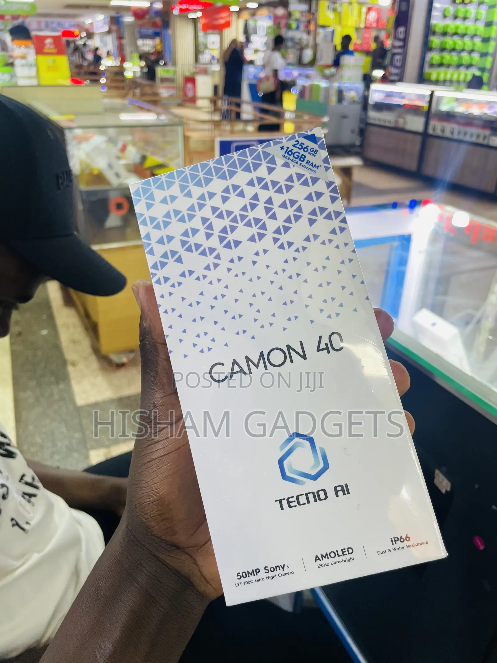 New Tecno Camon 40 256 GB Blue