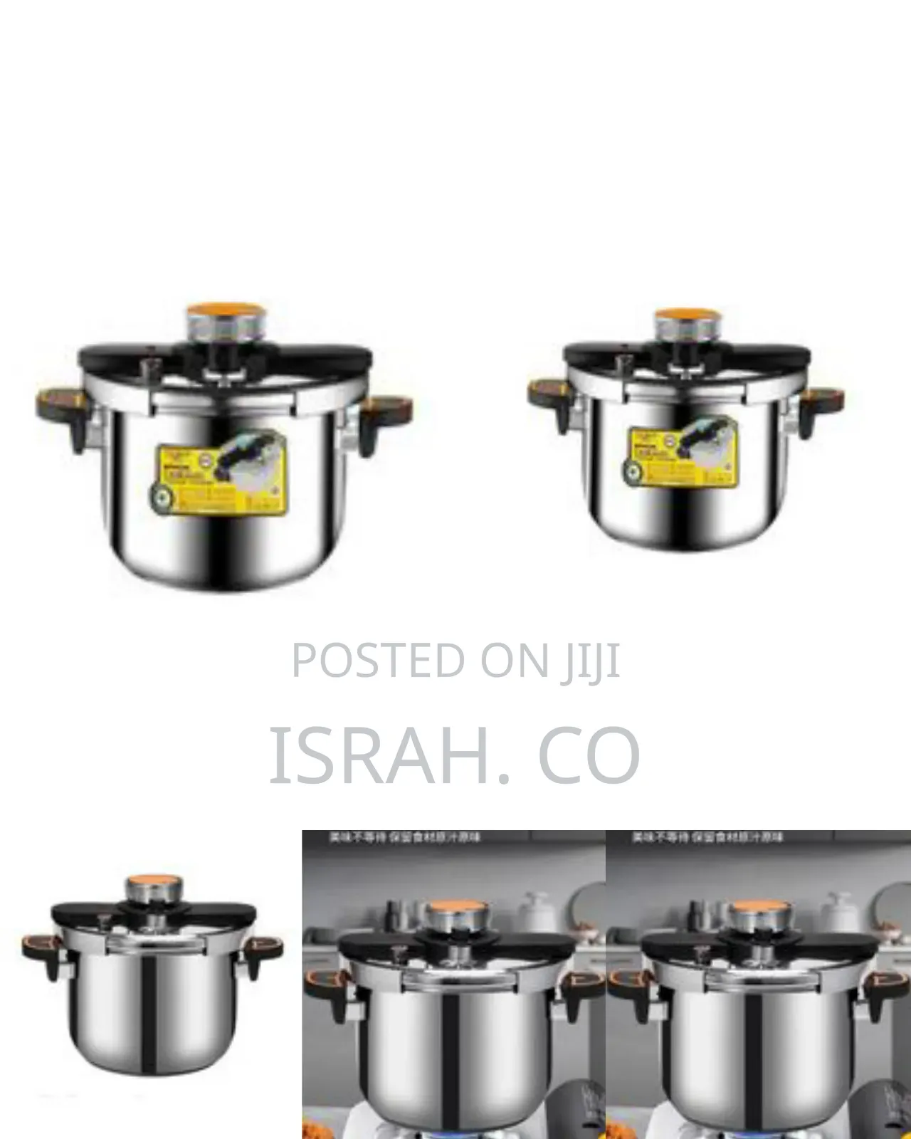 High-Performance 6litre Stainless Steel Pressure Cooker