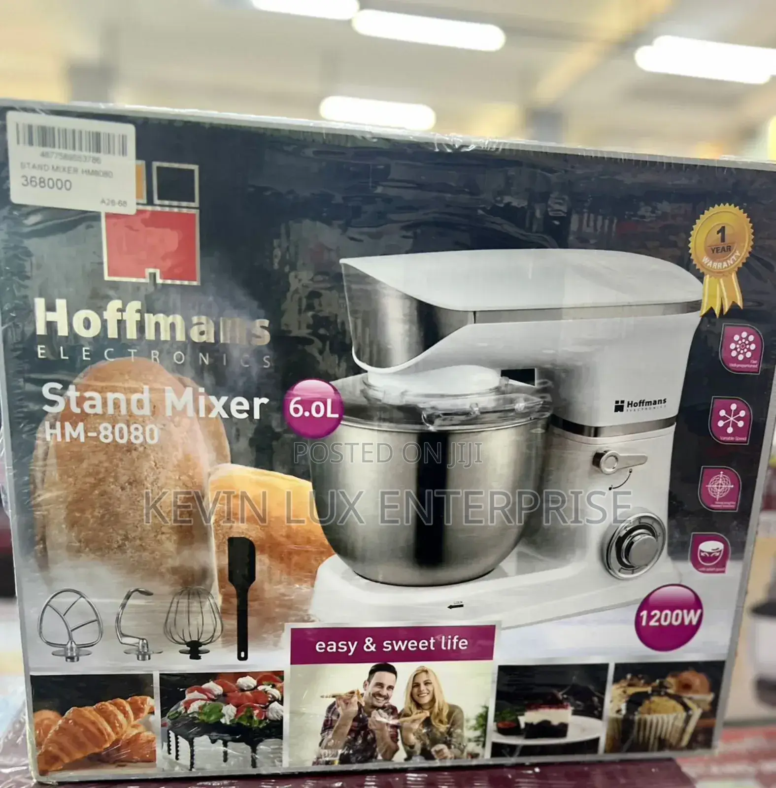 Stand Mixer 6 Liter