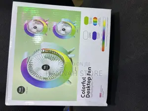Colourful Desktop Fan