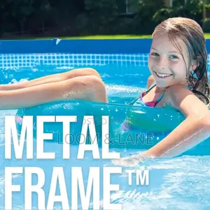 Intex 4.5 M X 2.2 M X 0.84 M Rectangular Frame Pool Set