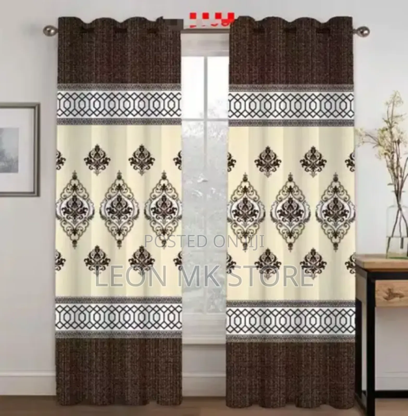 Home Digital Curtains 2pcs