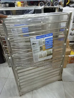Stainless Steel Shoe Rack.