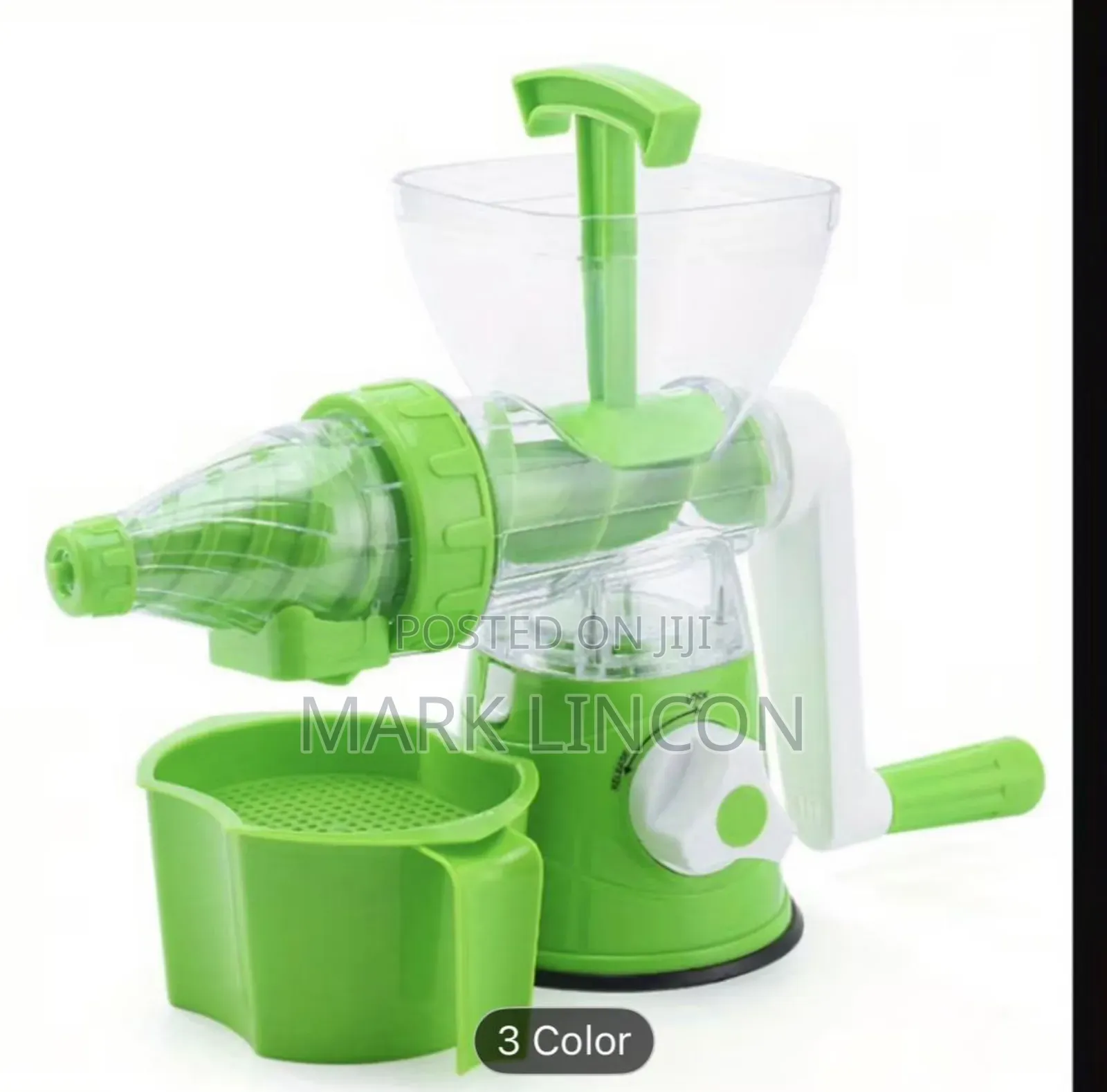 Manual Hand Crank Fruit and Vegetables Juicer