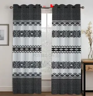 2pcs Living Room and Bedroom Curtains