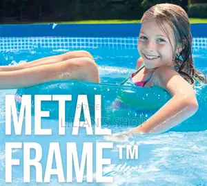 Intex 4.5 M X 2.2 M X 0.84 M Rectangular Frame Pool Set