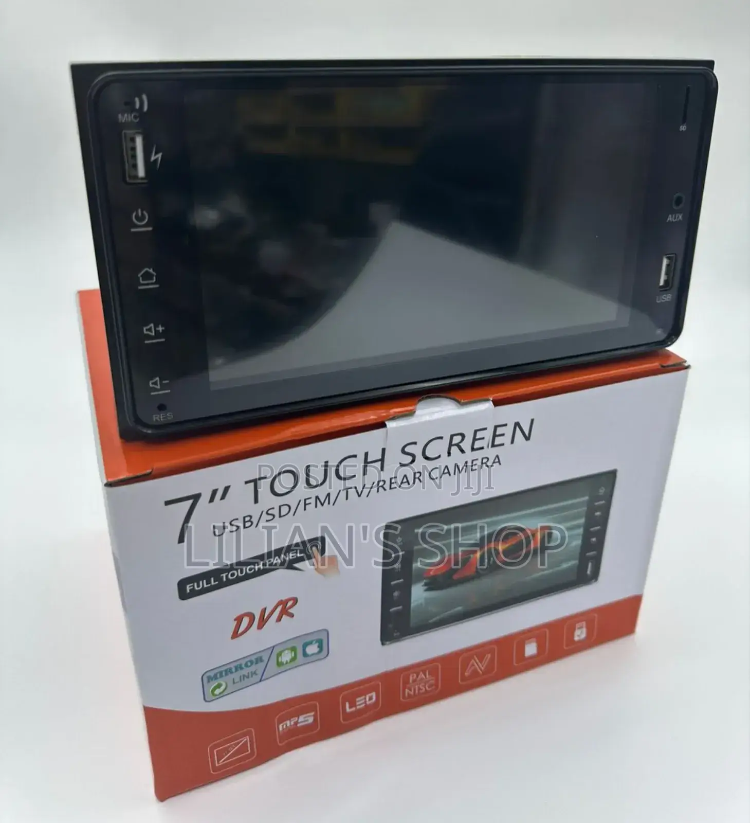 7-inch Double Din Car Multimedia Mp5 Player With A Touchscreen Display