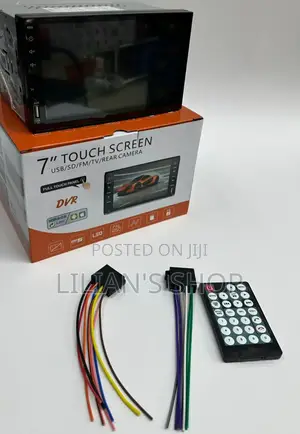 7-inch Double Din Car Multimedia Mp5 Player With A Touchscreen Display